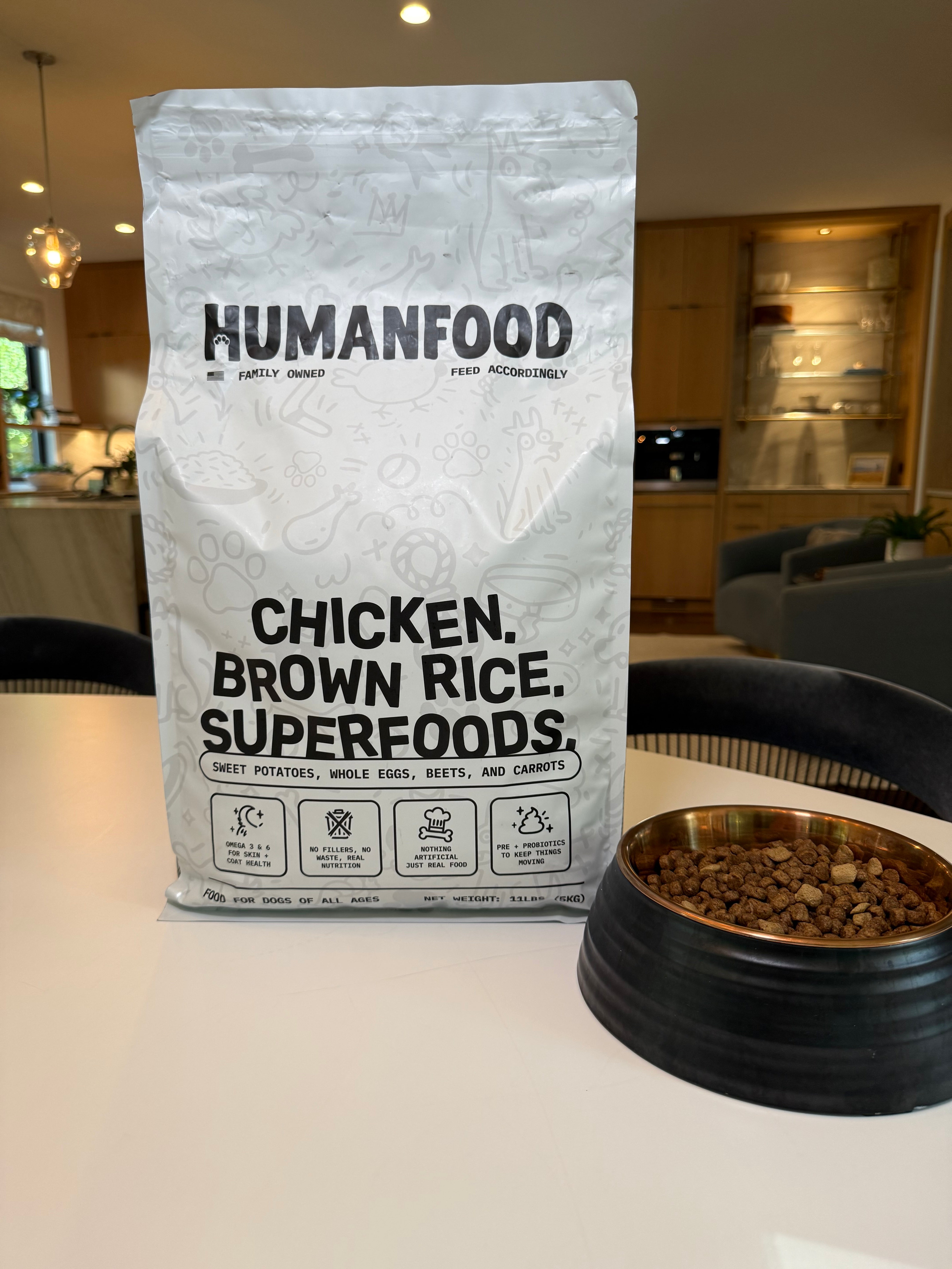 Chicken. Brown Rice. Superfoods (11 lbs)