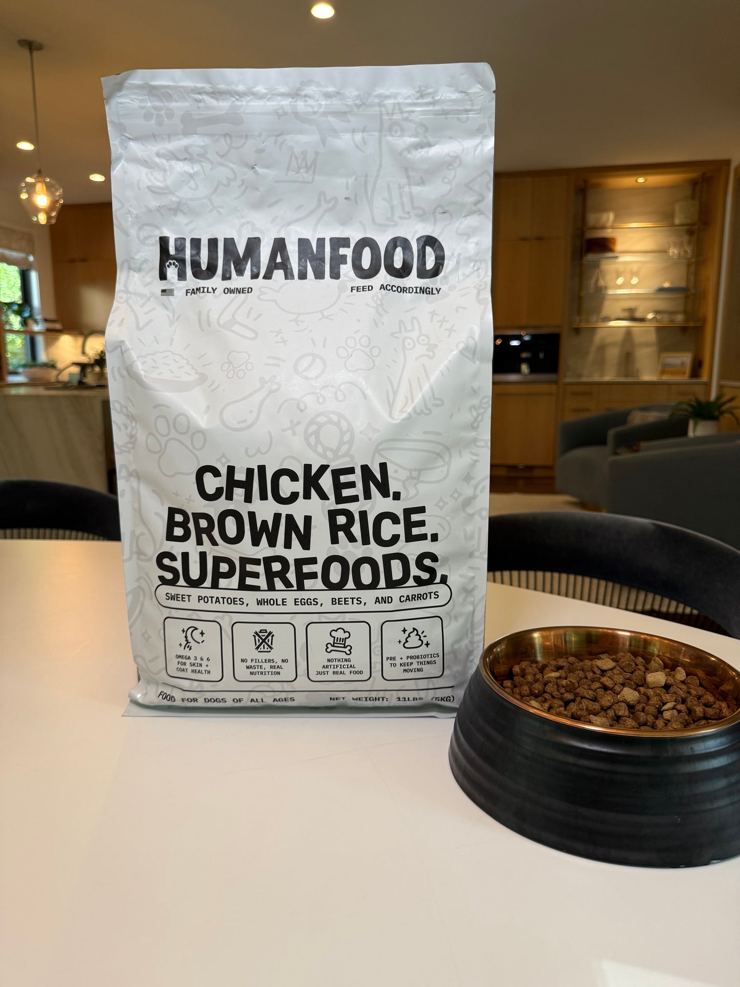 Chicken. Brown Rice. Superfoods (11 lbs)