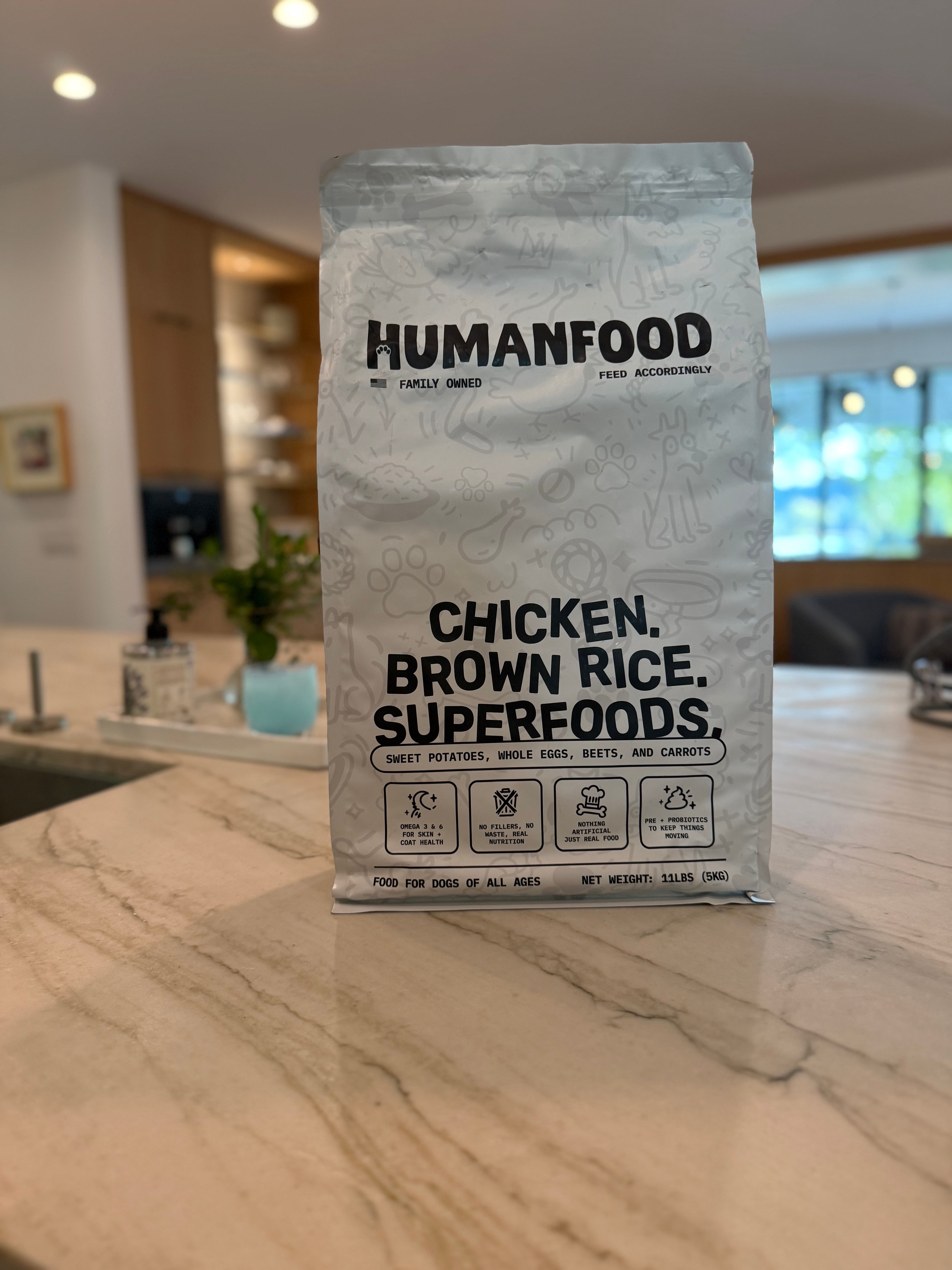 Chicken. Brown Rice. Superfoods (11 lbs)